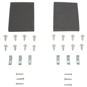 Front Door Panels - Black - Pair - 73-79 Ford Truck and Bronco - Image 2 of 10